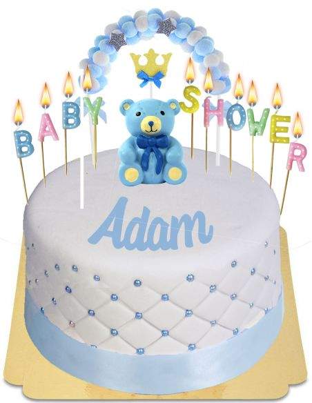 Happy-Cake.co.uk Gluten-free, organic and vegetarian baby shower cake - 22