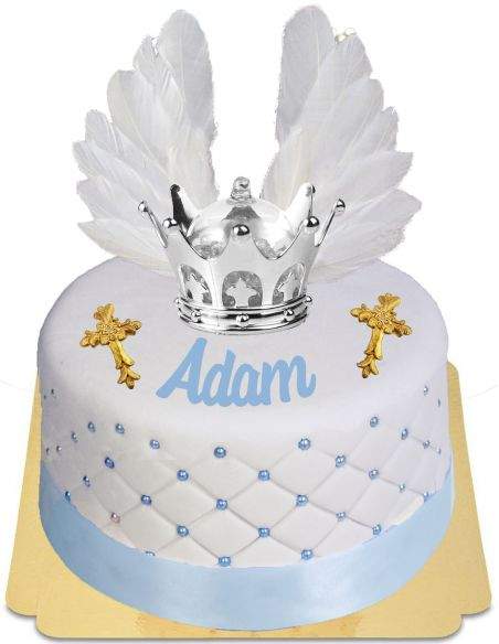 Happy-Cake.co.uk Gluten-free, organic and vegetarian boy's baptism cake - 16