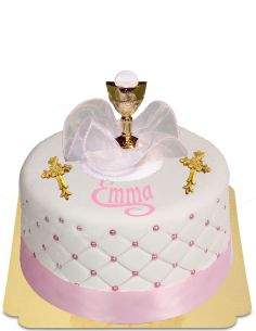 Happy-Cake.co.uk Gluten-free, organic and vegetarian communion cake for girls - 79