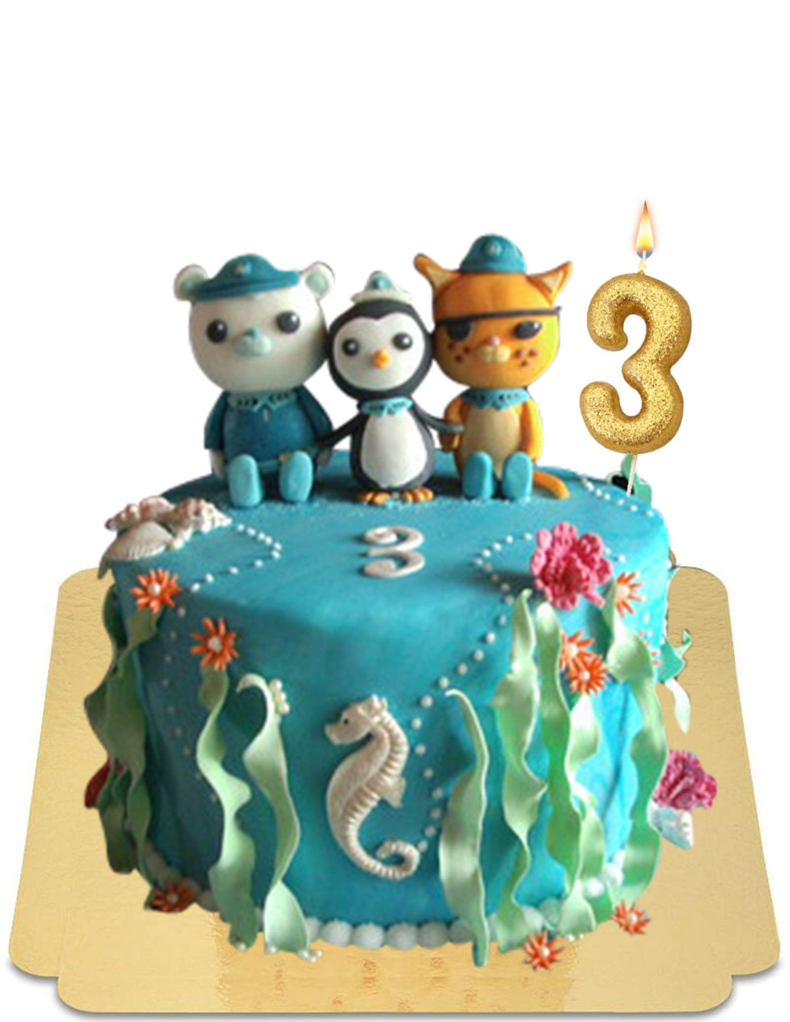 OCTONAUTS CAKE - YouTube