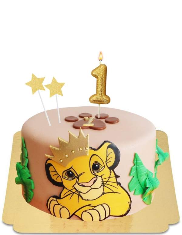  Lion King Simba prince cake vegan, gluten free - 141