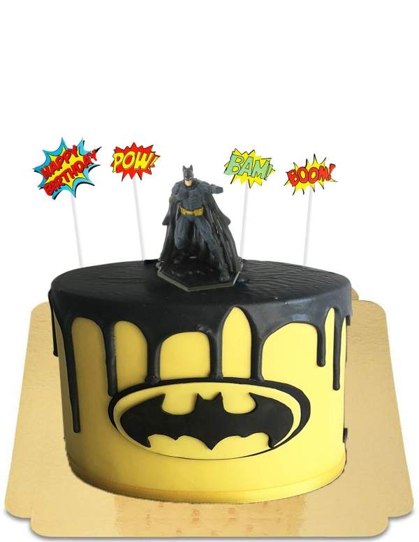  Drip cake Batman the knight of gotham vegan, gluten free - 59