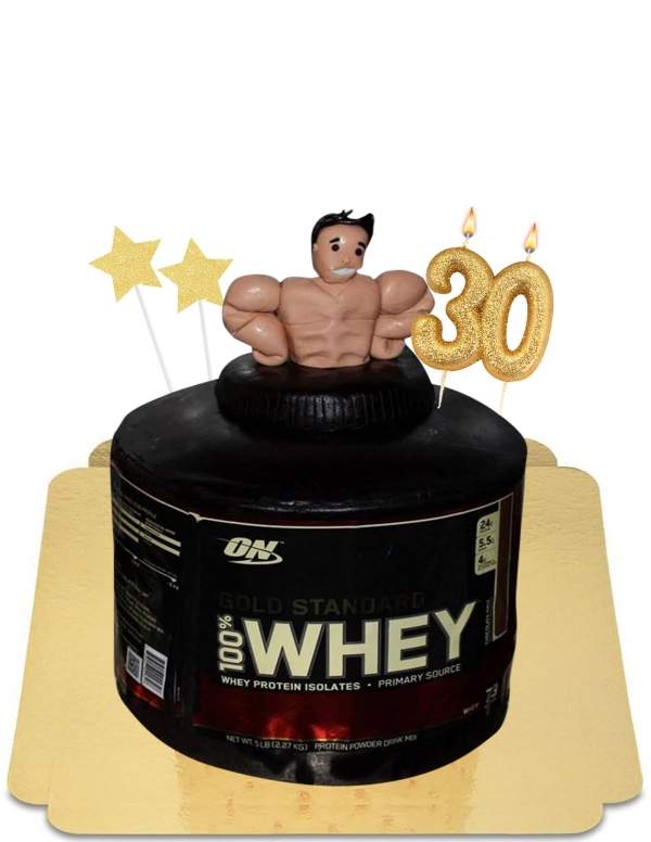  Whey protein cake for athletes vegan, gluten-free - 210