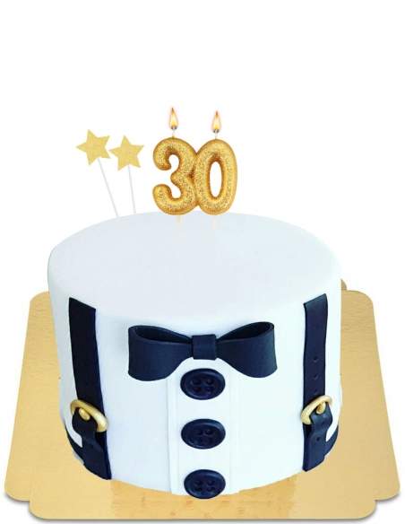  Vegan bow tie and suspenders cake, gluten free - 36