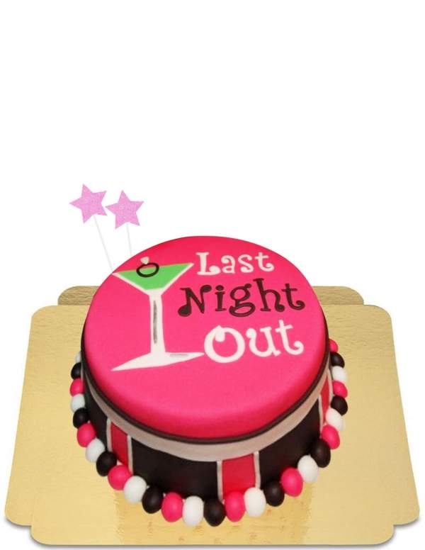  Vegan bachelorette party cake, gluten-free - 64