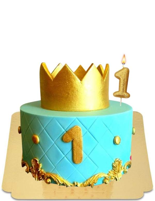  Prince cake with number (all ages possible) vegan, gluten-free - 102