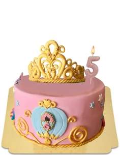  Vegan Cinderella Carosse Cake, Gluten Free - 284