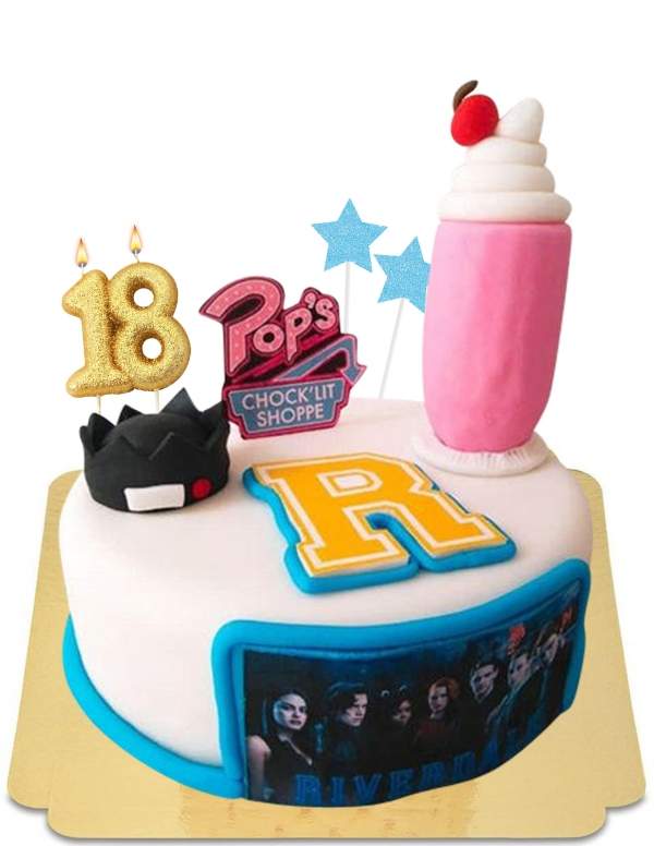  Riverdale Cake for Teens with Milkshake Pop's Vegan, Gluten Free - 101