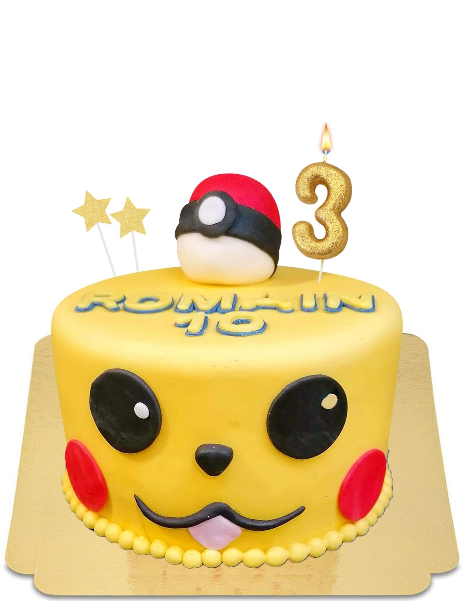 Gâteau Pokemon Pikachu - Sugar Rush Cakes