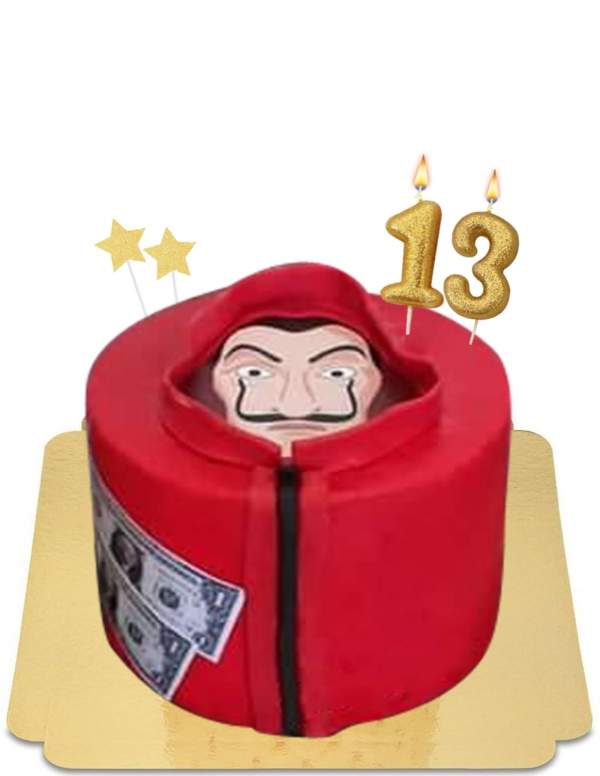  Casa del papel combination cake for teens vegan, gluten free - 202