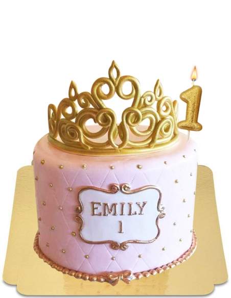 Happy-Cake.co.uk Vegan Deluxe Princess Cake, Gluten Free - 65