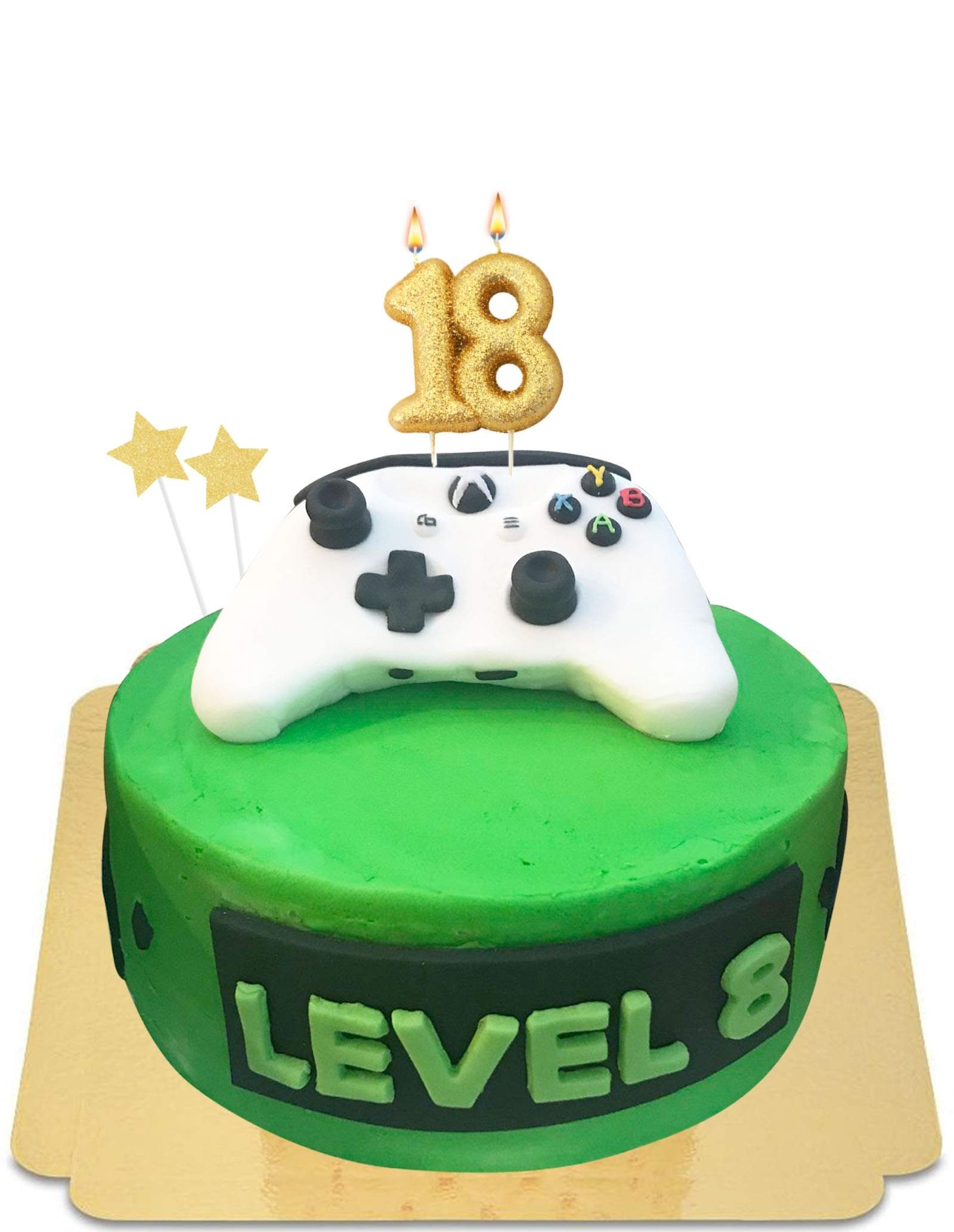 Amazon.com: Cakecery Gamer PlayStation Nintendo Xbox Edible Cake Topper  Image Personalized Birthday Sheet Party Decoration Round : Grocery &  Gourmet Food