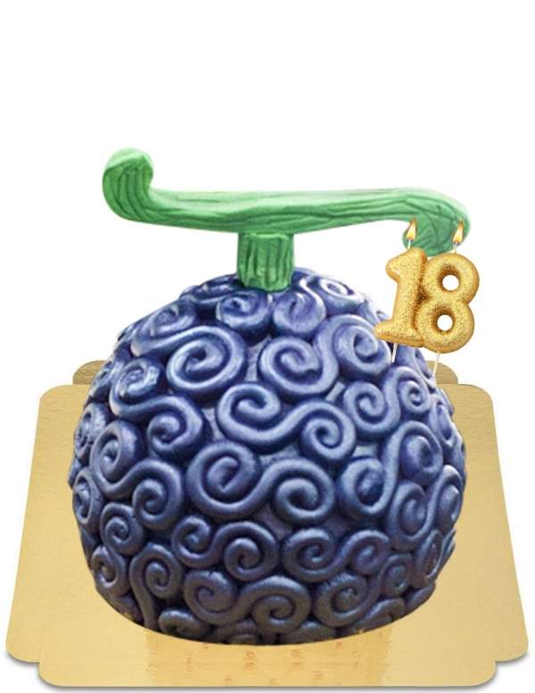  Devil's fruit cake gives the elastic power of Luffy "Gomu gomu no mi" vegan, gluten free - 15