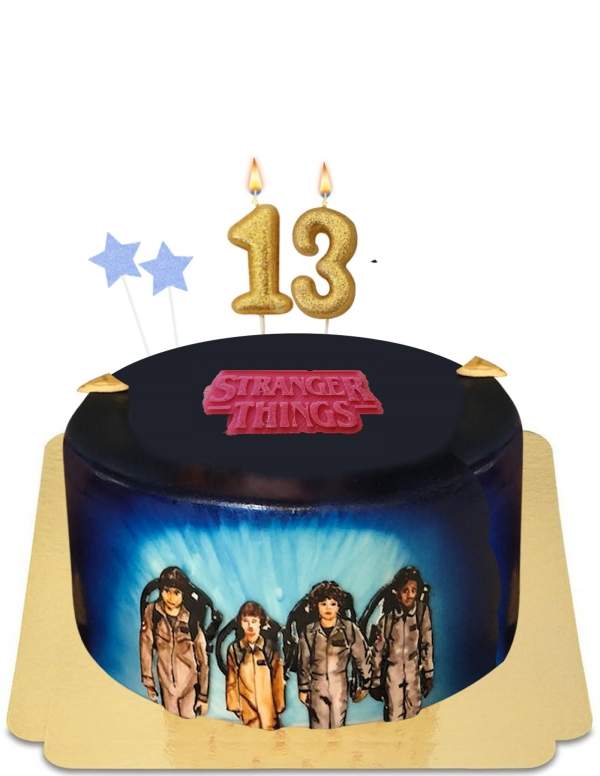  Stranger things Ghostbusters Ghostbusters vegan, gluten-free cake - 134