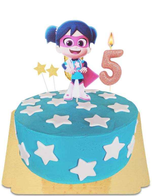  Vegan Blue Starbeam Cake, Gluten Free - 148