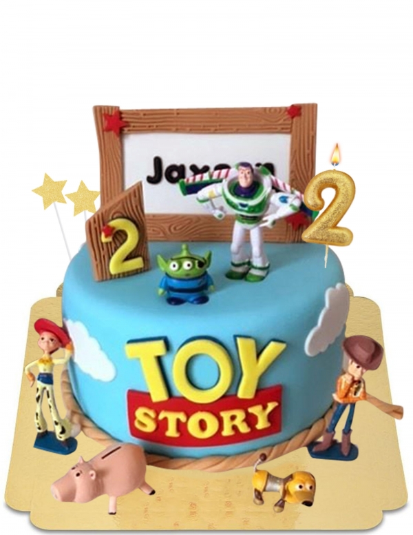  Toy Story Buzz Lightyear vegan cake, gluten free - 1