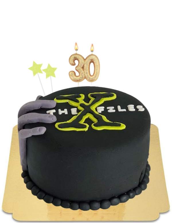  X-files cake the truth is elsewhere vegan, gluten-free - 87