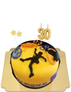  Gluten-free vegan sunset climbing cake - 35