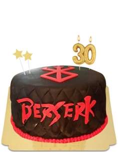  Vegan Quilted Berserk Cake, Gluten Free - 59