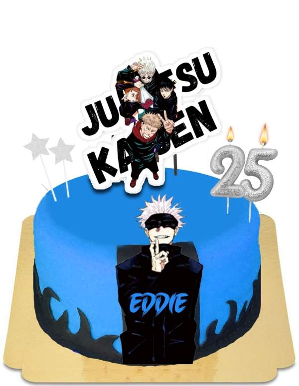  Cake Jujutsu Kaisen manga exorcist vegan, gluten free - 192