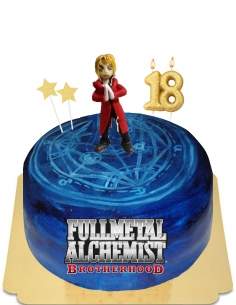 Fullmetal alchimist transmutation circle cake vegan, gluten free - 88