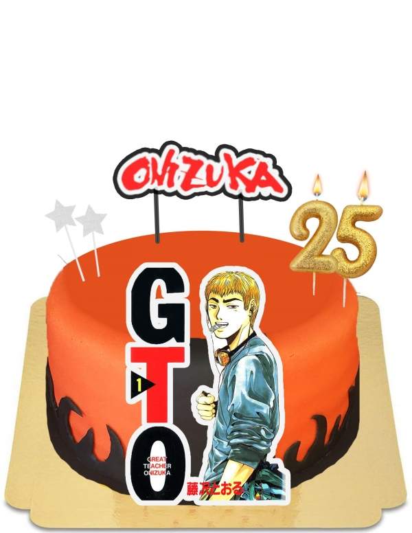  Vegan Onizuka GTO cake, gluten free - 83