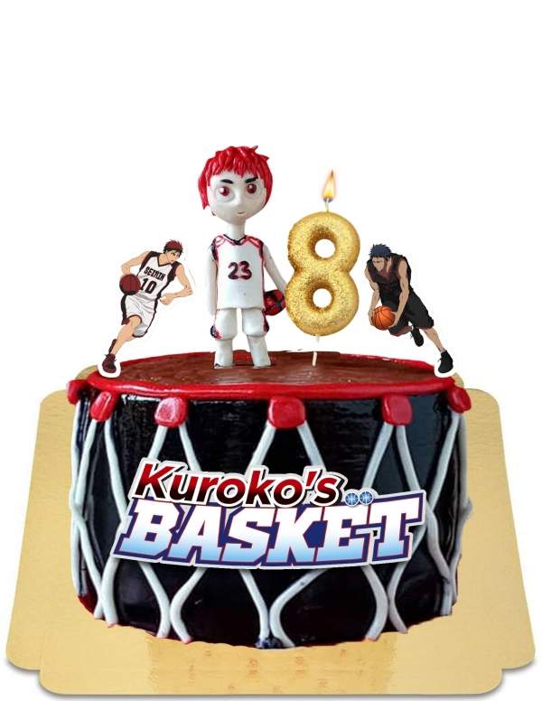  Kuroko's Basket cake vegan, gluten free - 61