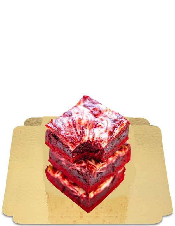  4 vegan red velvet brownies, gluten free sugar free low glycemic index suitable for diabetics and coeliacs - 51