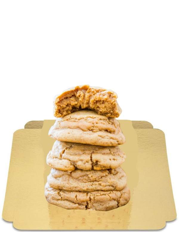  4 "Fudgy" vegan peanut butter cookies, gluten free, sugar free, low glycemic index suitable for diabetics and celiacs - 37