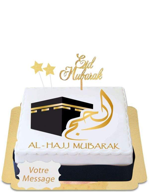 Happy-Cake.co.uk Organic, vegan and gluten-free Al Hajj Mubarak cake - 4