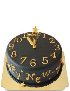 Happy-Cake.co.uk Vegan, organic and gluten-free New Year cake - 11