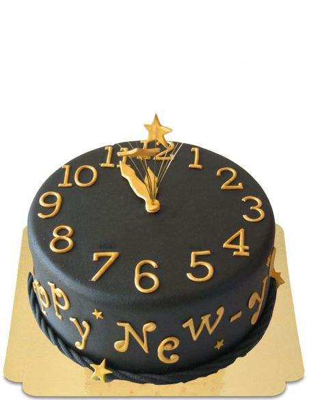 Happy-Cake.co.uk Vegan, organic and gluten-free New Year cake - 11