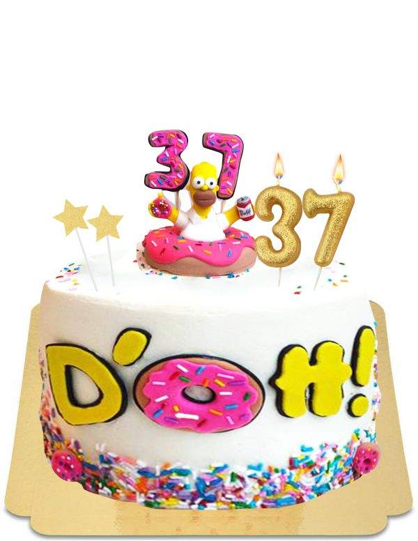 Happy-Cake.co.uk Vegan, organic and gluten-free Simpsons cake - 48
