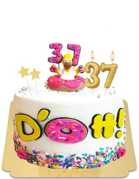 Happy-Cake.co.uk Vegan, organic and gluten-free Simpsons cake - 48