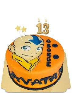 Happy-Cake.co.uk Avatar cake, vegan, organic and gluten-free airbender - 77