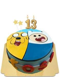 Happy-Cake.co.uk Vegan, organic and gluten-free Adventure time cake - 29
