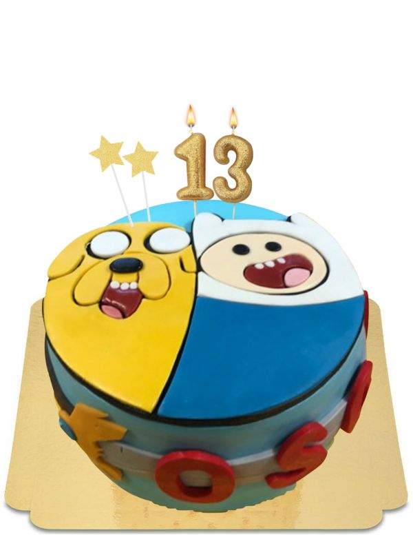 Happy-Cake.co.uk Vegan, organic and gluten-free Adventure time cake - 29