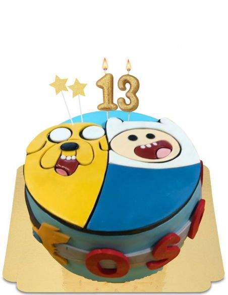 Happy-Cake.co.uk Vegan, organic and gluten-free Adventure time cake - 29