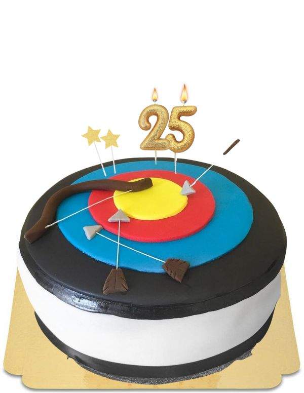 Happy-Cake.co.uk Vegan, organic and gluten-free archery archery cake - 95