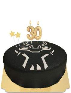 Happy-Cake.co.uk Vegan, organic and gluten-free black panther wakanda cake - 14