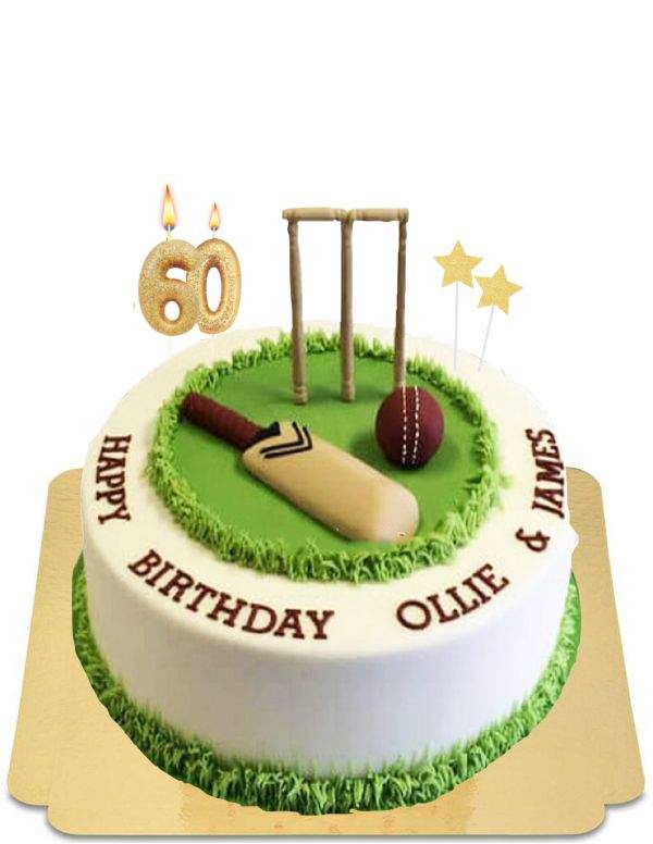 Happy-Cake.co.uk Vegan, organic and gluten-free cricket cake - 122