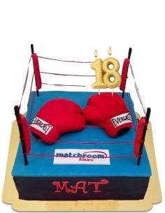 Happy-Cake.co.uk Vegan, organic and gluten-free boxing cake - 245