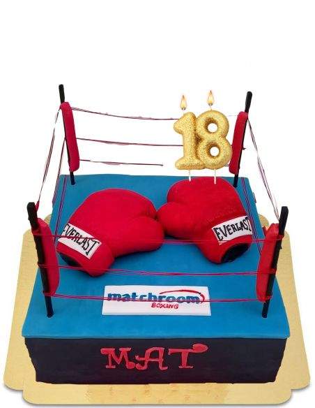 Happy-Cake.co.uk Vegan, organic and gluten-free boxing cake - 245