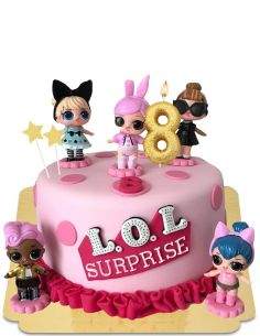Happy-Cake.co.uk LOL LOL Surprise vegan, organic and gluten-free cake - 283