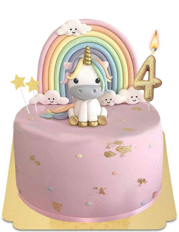 Happy-Cake.co.uk Unicorn cake B05 vegan, organic and gluten-free - 61