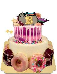 Happy-Cake.co.uk Vegan, organic and gluten-free donuts and drip effect cake - 90