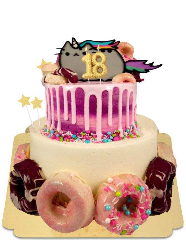 Happy-Cake.co.uk Vegan, organic and gluten-free donuts and drip effect cake - 90