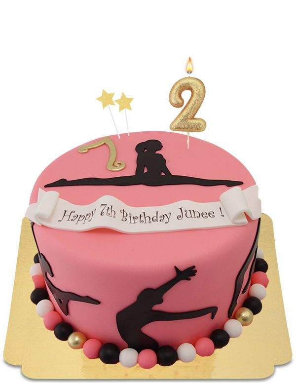 Happy-Cake.co.uk Gymnastic cake, vegan dance, organic and gluten-free - 100