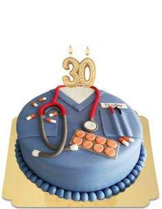 Happy-Cake.co.uk Vegan, organic and gluten-free doctor and nurse cake - 112