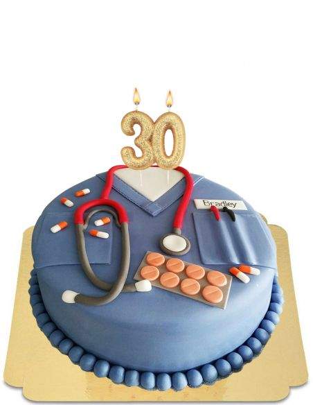 Happy-Cake.co.uk Vegan, organic and gluten-free doctor and nurse cake - 112